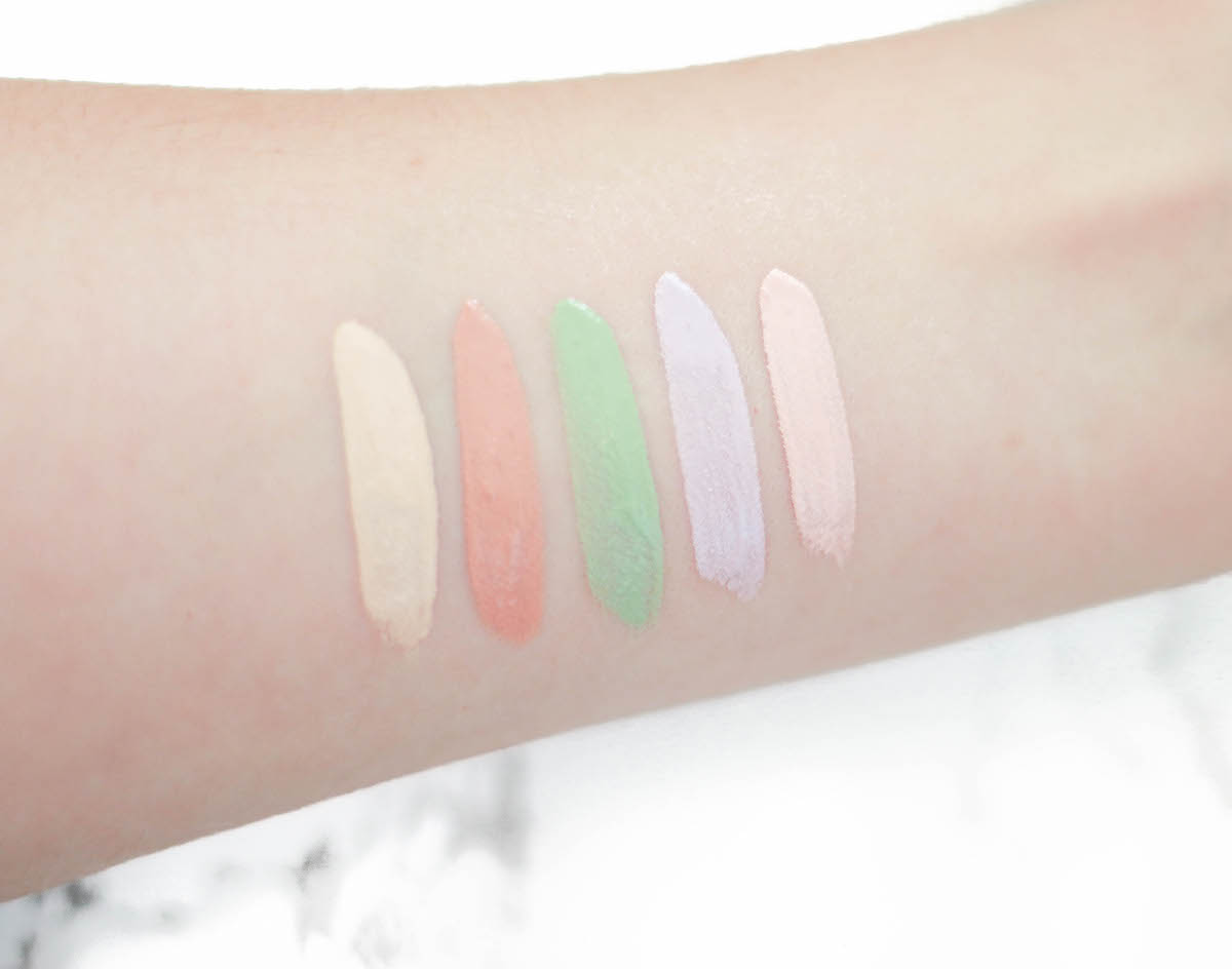 swatch-urban-decay-color-correcting-fluid-lavender-green-peach-pink-2